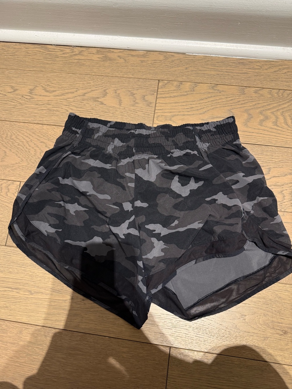 Athleta Women’s Mesh Racer Run Shorts